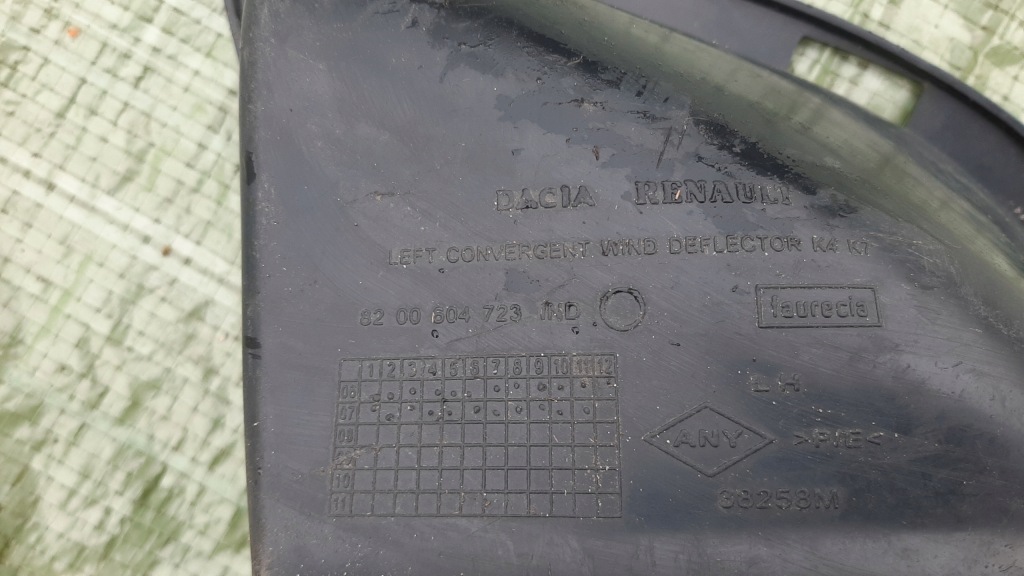 фото №4, Заглушка защита бампера левая dacia logan