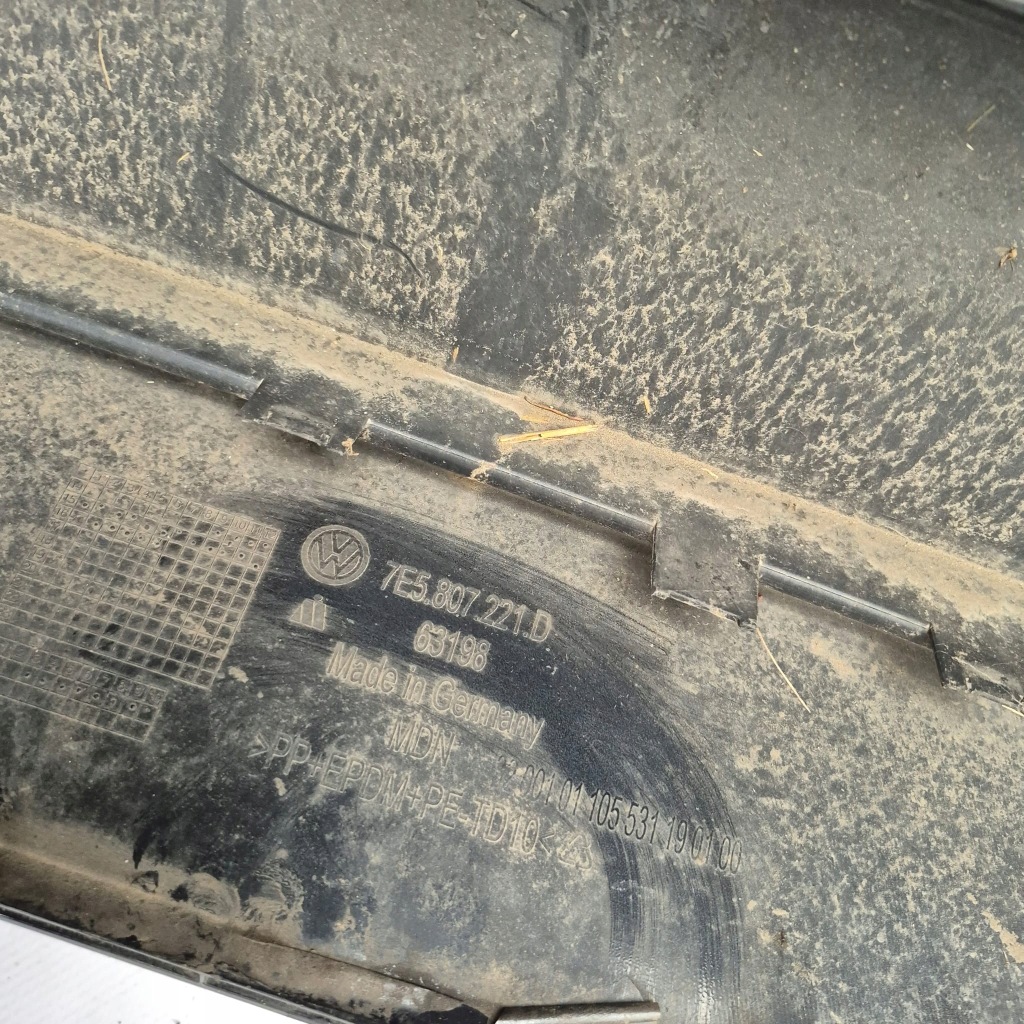 Vw t6 multivan 7e0 15- бампер перед передний решётка радиатора pdc 7e5807221d в Украине