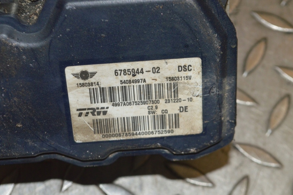 фото №4, Модуль насоса abs mini clubman r55 s 2007 rhd