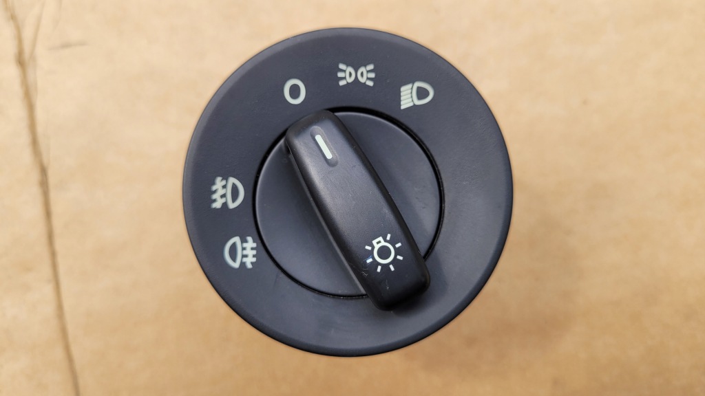 фото №1, Skoda octavia ii 2 переключатель света противотуманные фары