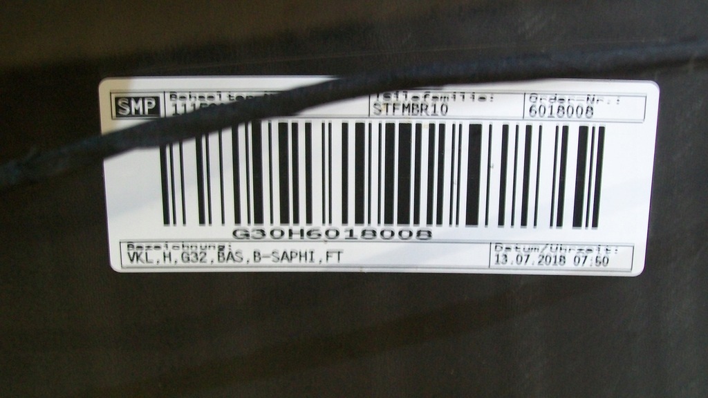 фото №16, Bmw 6 g32 бампер задняя накладка pdc разные цвета