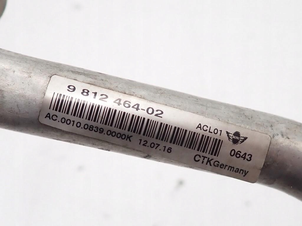 фото №5, Пабтрубок  шланг трубка кондиционера 9812464 mini countryman r60 r61 1.6d n47 16r