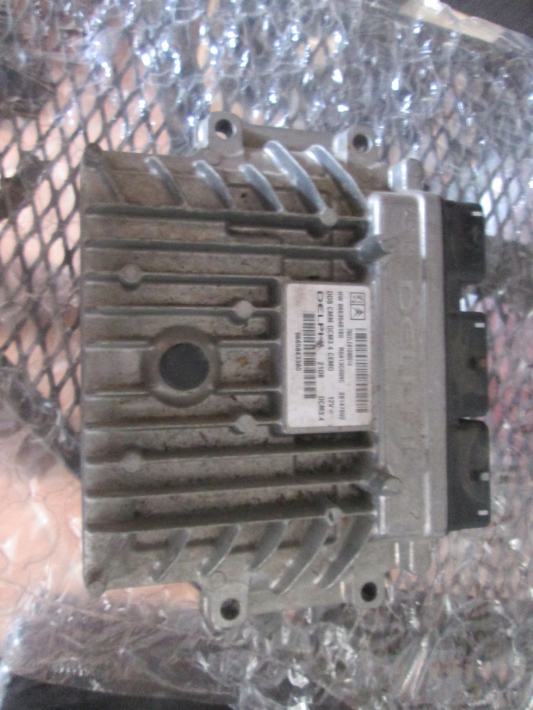 фото №1, Бортовой компьютер двигателя citroen c5 iii nr 9665843380
