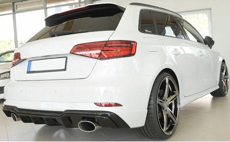 фото №12, Диффузор накладка бампера audi a3 8v 2016-2020 lift хэтчбек 5d образец rs3
