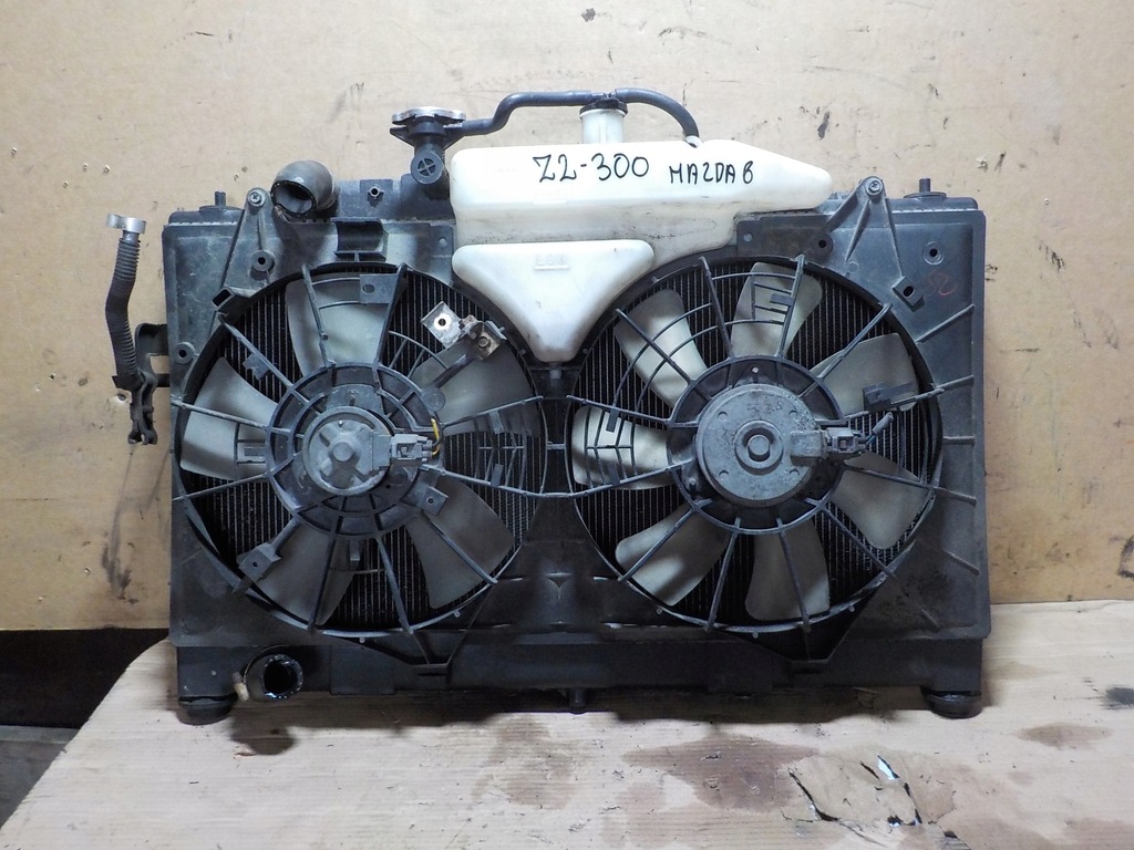 фото №1, Комплект радиатор вентилятор mazda 6 i 1.8 b