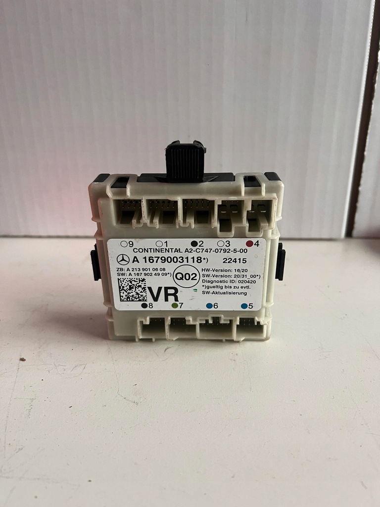 фото №1, Mercedes w907 w910 sprinter модуль двері блок керування комплект a1679003118