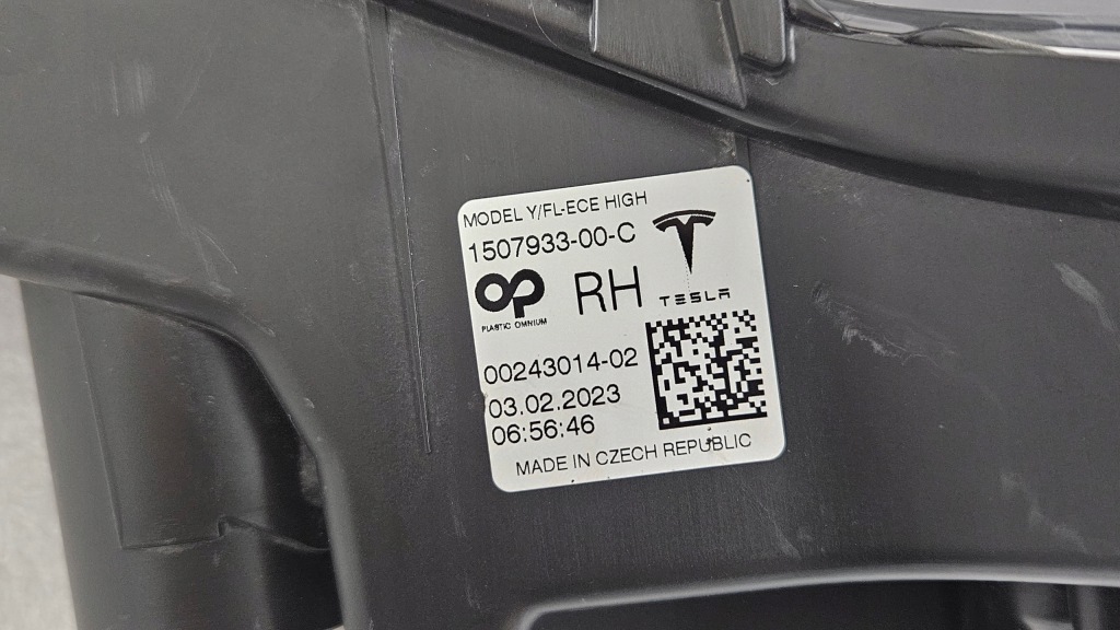 Противотуманная фара drl led high правый tesla model y 2020- Доставка