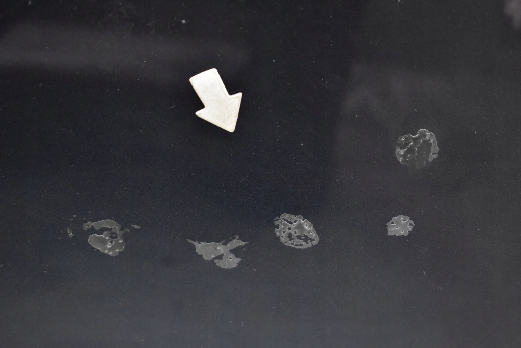 фото №6, Капот крышка двигателя серая mitsubishi outlander 2 ii 05-09