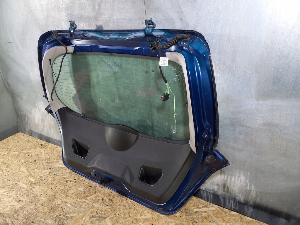 фото №8, Крышка багажника багажника peugeot 206 хэтчбек