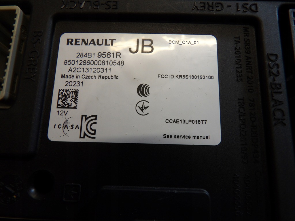 фото №3, Набір стартовий renault clio 1.0 tce 237103717s