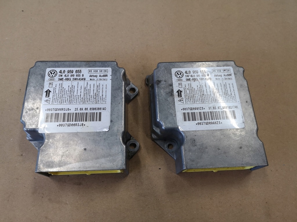фото №1, Audi q7 4l модуль датчик подушок подушка безпеки 4l0959655