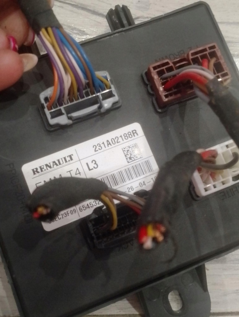 фото №2, Модуль emm-t4 renault trafic iii 231a02188r