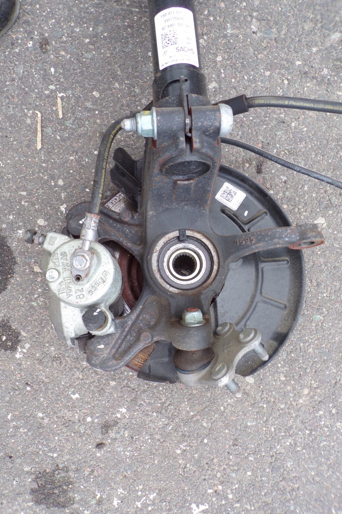 фото №7, Амортизаторна стійка амортизатор правий 1s0413031c vw up lift