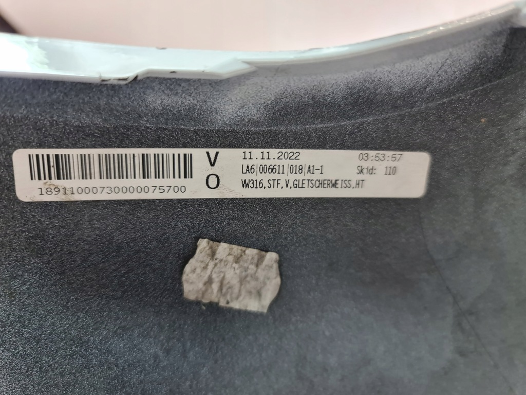 фото №14, Vw volkswagen id.4 id4 20- бампер перед передній 11a807221