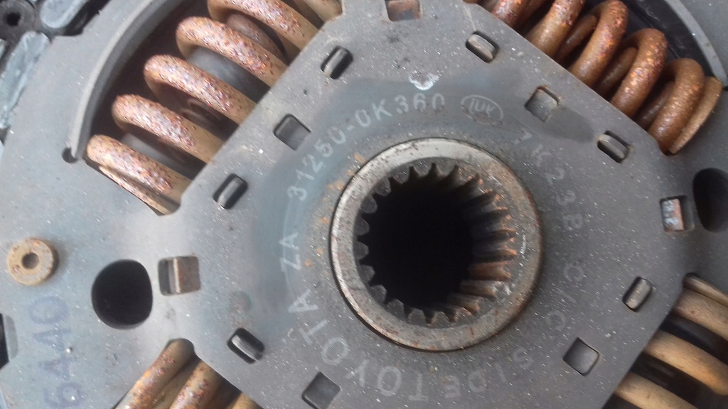 фото №7, Сцепление 2.4 toyota hilux viii 31210-0k360