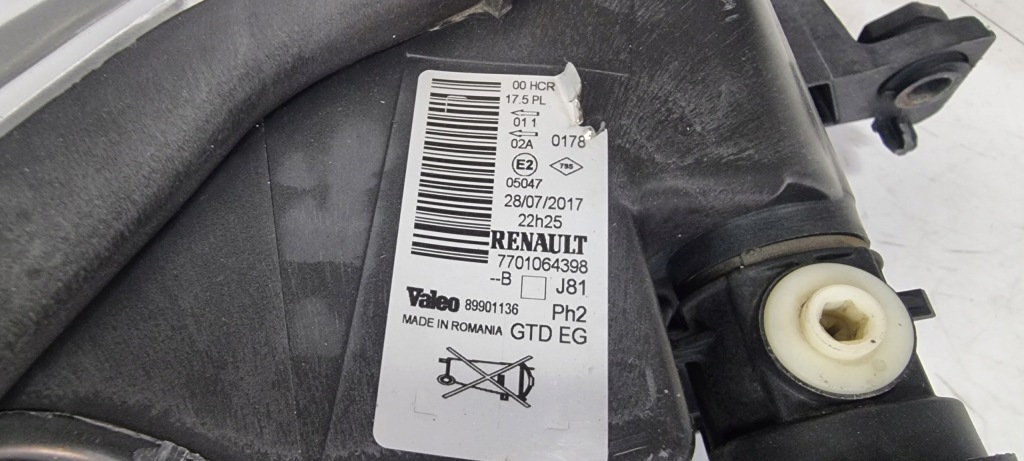 фото №4, Лампа передняя левая renault grand espace iv lift