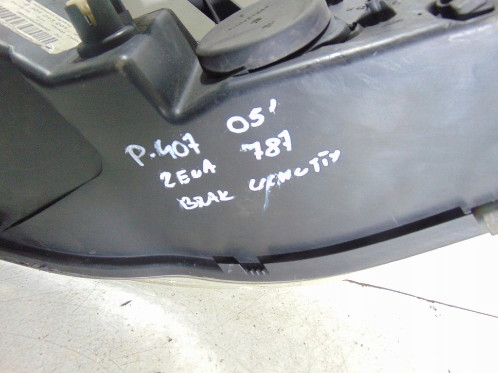 фото №11, Лампа ліва передня перед peugeot 407 9656668880