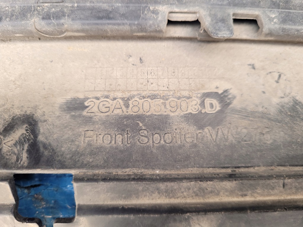 фото №13, Vw t-roc | бампер спойлер перед передний 2ga805903d | 0142