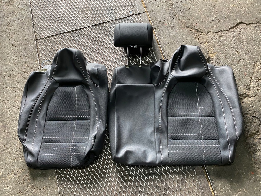 фото №1, Mercedes w176 a klasa обивка задний сиденье