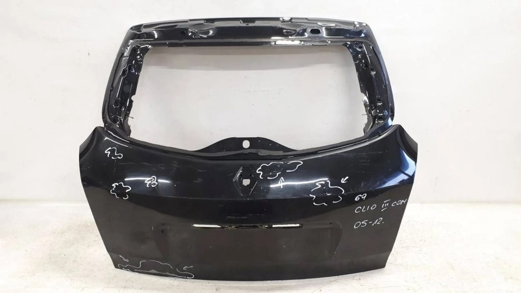 фото №2, Renault clio iii com 2005-2012 крышка багажника задняя