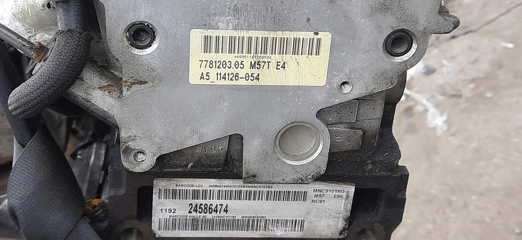 фото №10, Двигун блок двигуна 3.0d biturbo 286km 535d bmw e60 m57d30t1