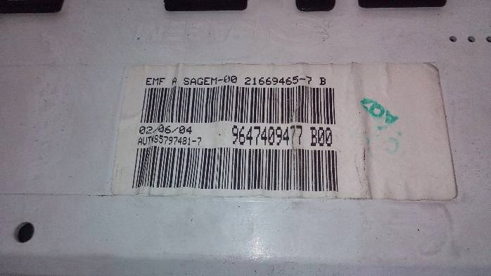 фото №6, Дисплей часы citroen c3 9647409477