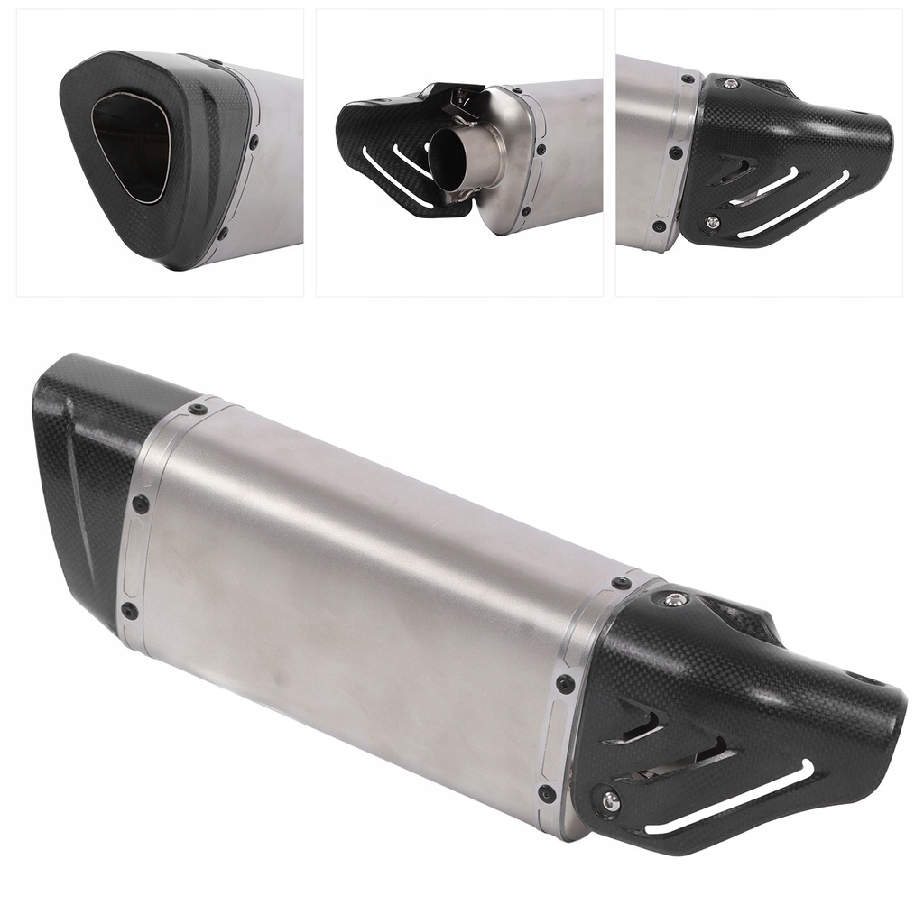 фото №6, 51mm универсальная труба выхлопная motocykla гаситель выпускной с волокна