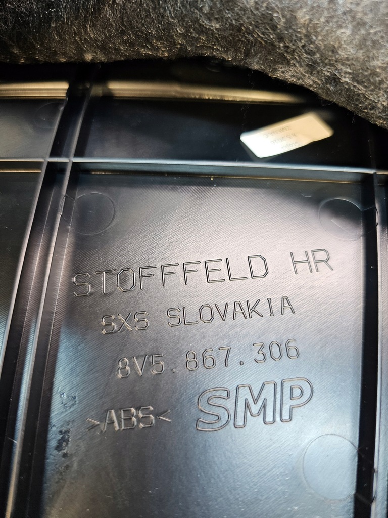 фото №8, Обшивка дверь правый задняя audi a3 8v sedan 8v5867306 europa