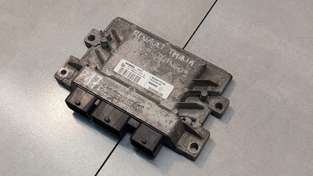 фото №6, Блок керування двигуна clio ii 1.2 8200473744