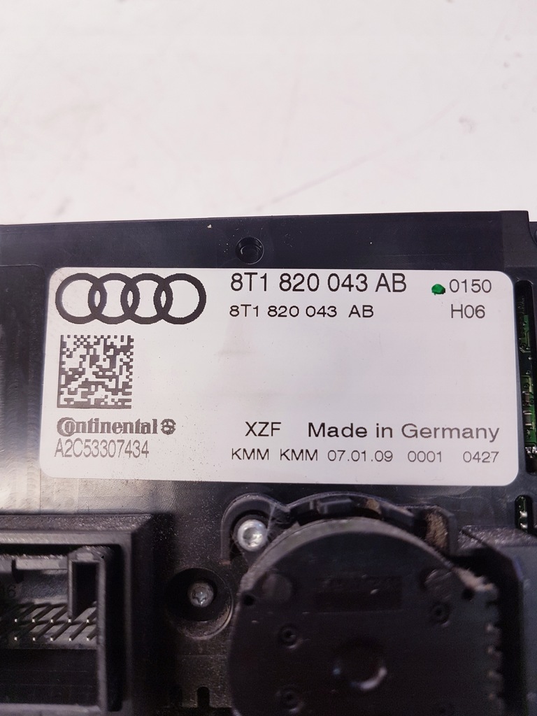 фото №7, Панель климатроник audi a4 a5 q5 8t1820043ab
