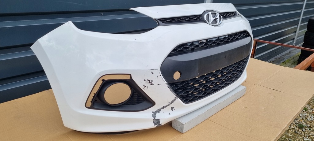 фото №6, Hyundai i10 ii 2013- бампер перед оригинал b139