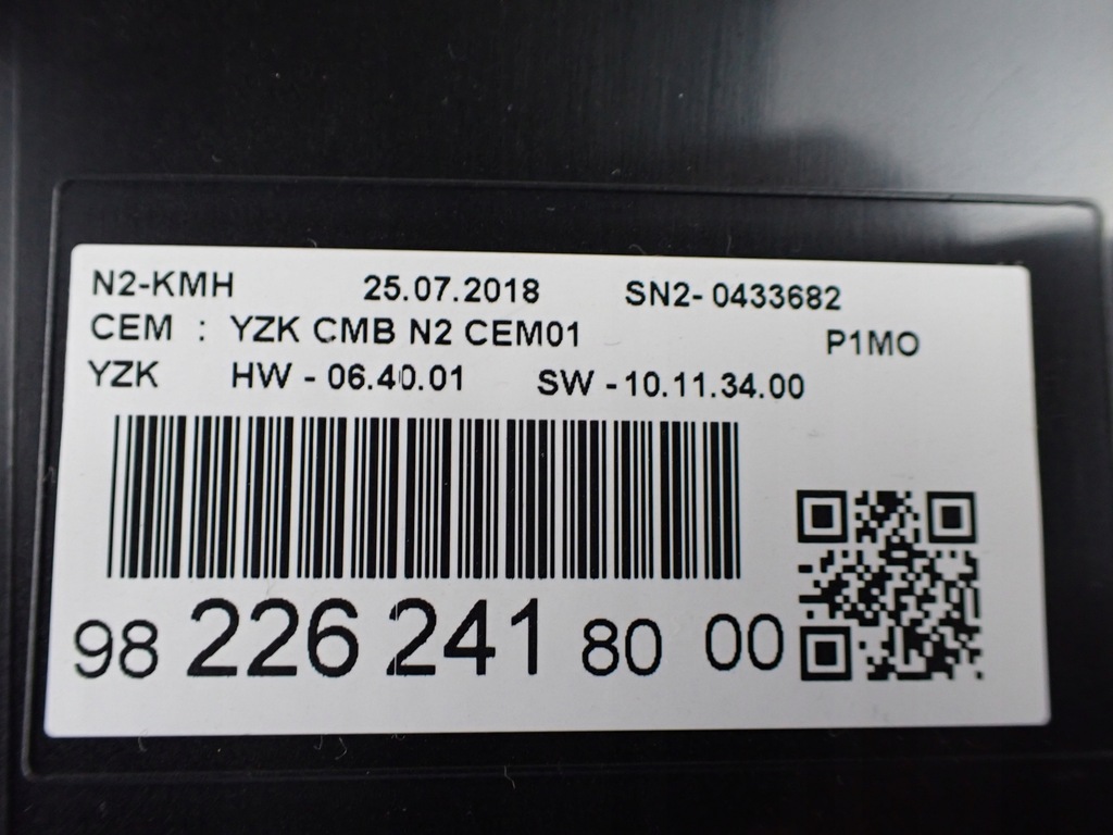 фото №10, 9822624180 счетчик приборная панель opel crossland x 1.2