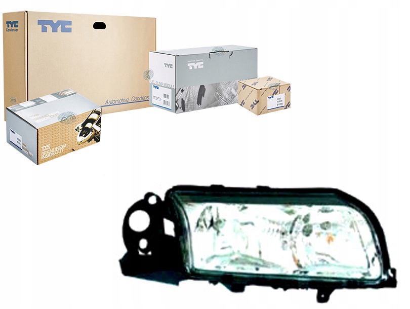 фото №1, Tyc фара p h7, электрический, цвет вкладыш: sr