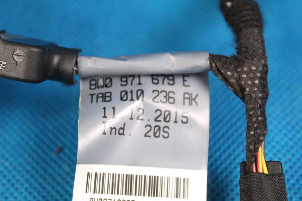 фото №7, Audi a4 b9 8w жгут панели приборной панели 2016r 8w0971679e