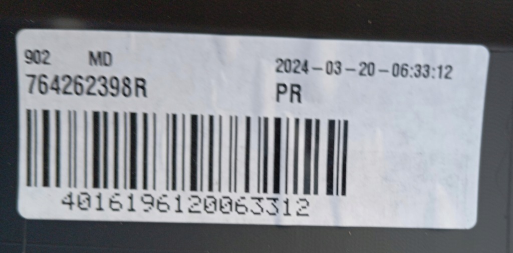 фото №4, Renault zoe 12- накладка порог молдинг порог правый правая оригинал