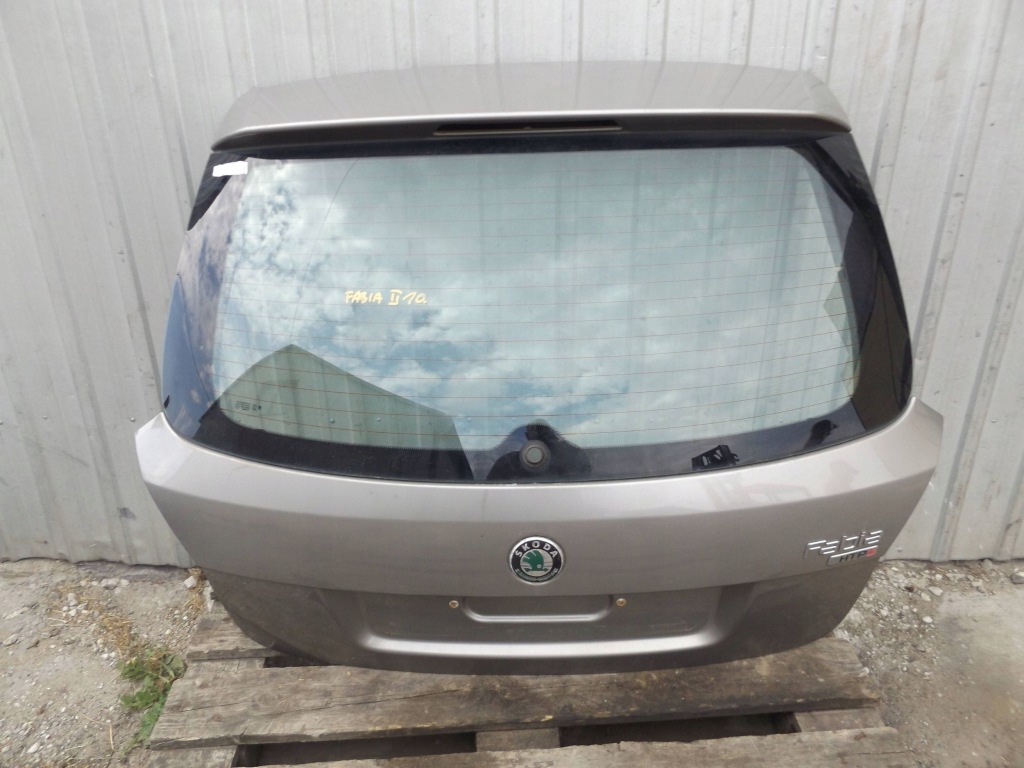 фото №1, Fabia ii lift kombi кришка багажника багажника