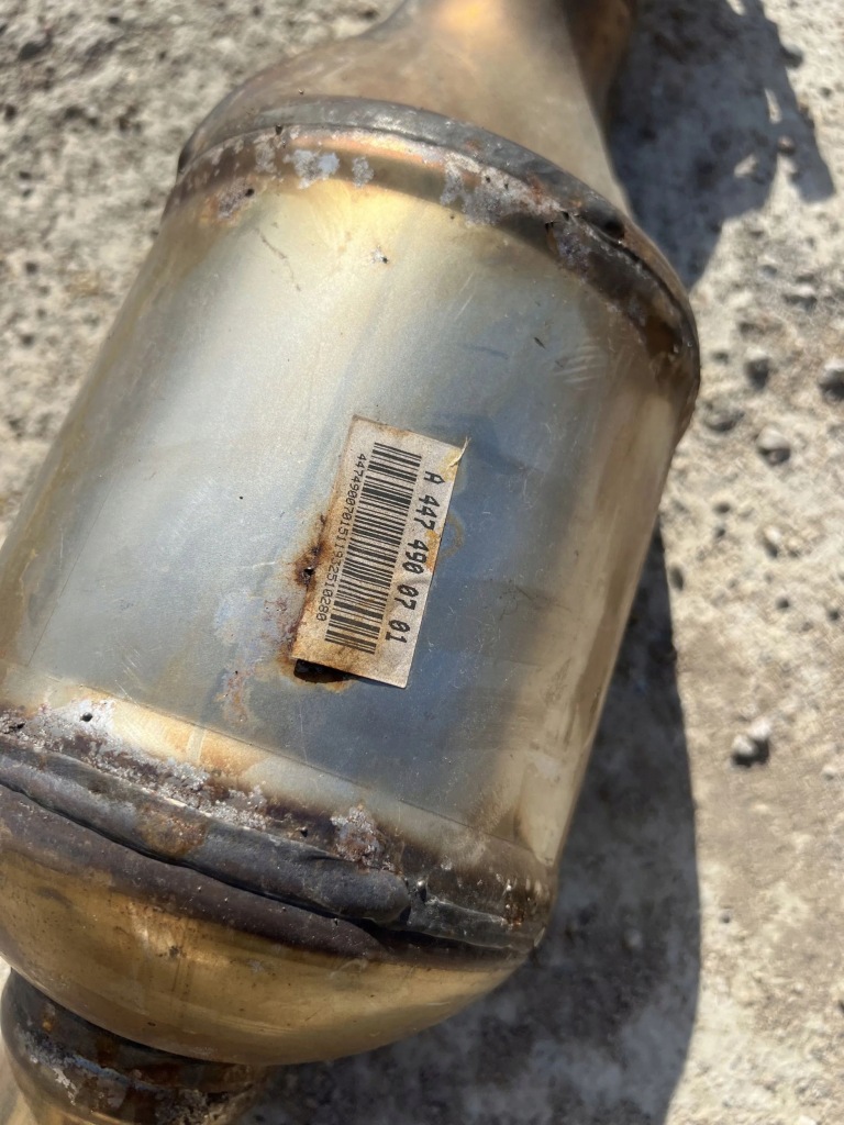 Mercedes-benz v class w447 2019 гаситель выхлоп a4474900701 с Разборки