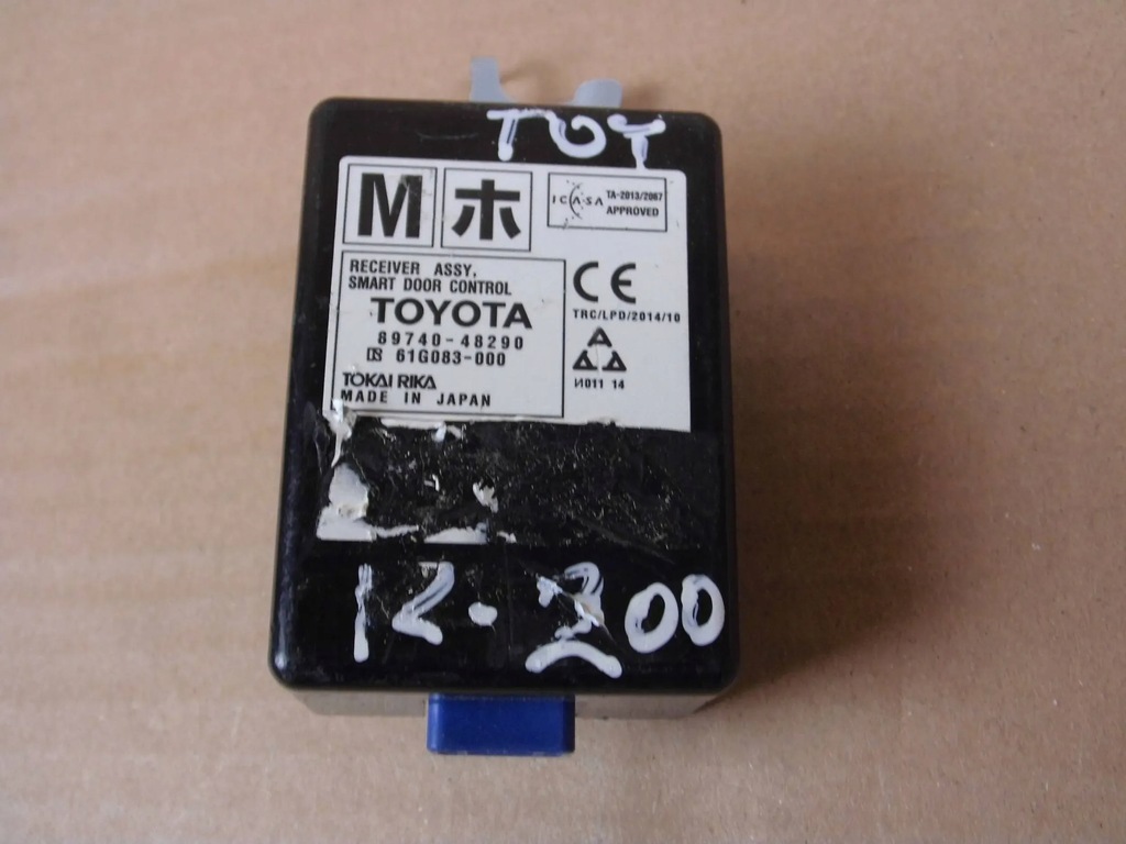 фото №1, Lexus rx450h бортовий комп'ютер модуль блок керування двері 89740-48290