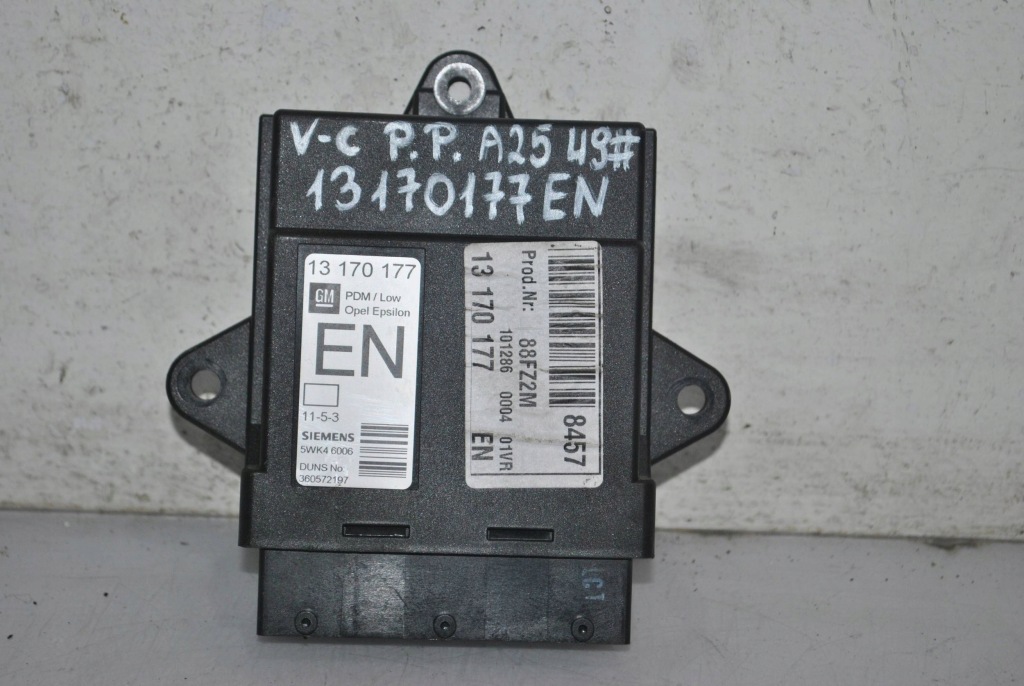 фото №1, Модуль дверь правый перед opel vectra c 13170177en