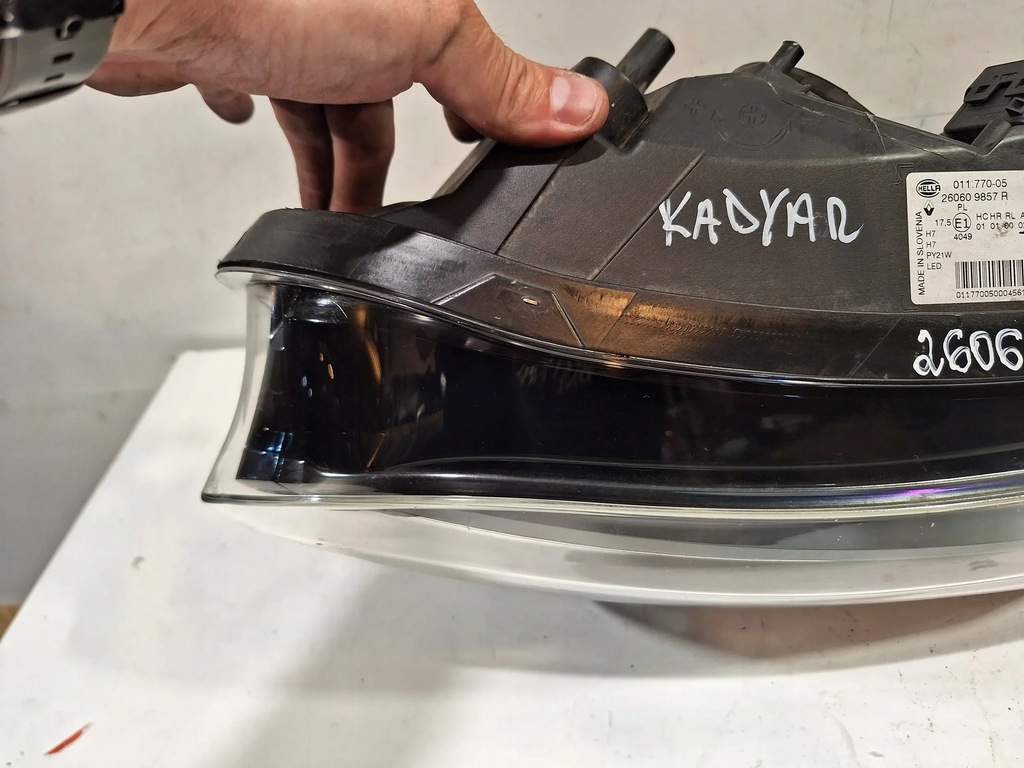 фото №6, Лампа перед ліва 260609857r renault kadjar led