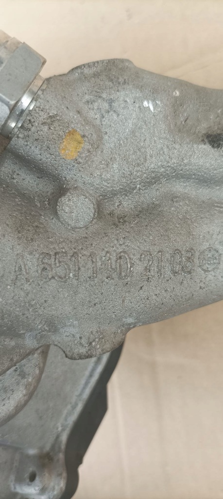 фото №11, Mercedes w205 c-klasa клапан egr радіатор вихлопних газів egr 2.2 cdi