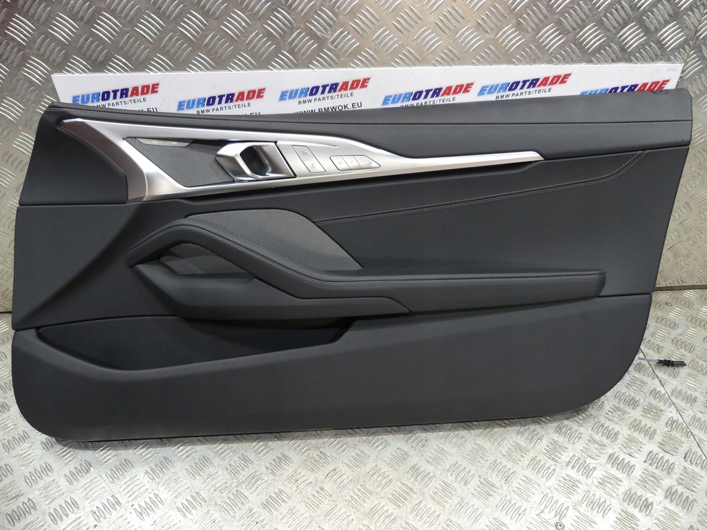 фото №6, Bmw 8 g14 g15 обшивка двері лівий правий перед задня шкіра merino czarna harman
