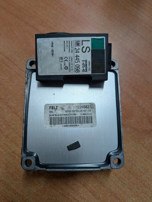 фото №1, Набор стартовый бортовой компьютер opel astra ii g 1.6