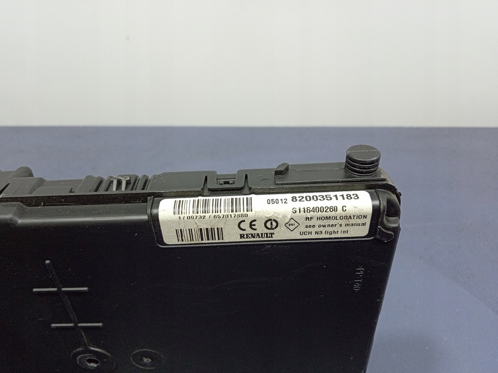 фото №5, Renault scenic ii модуль комфорта bsi uch 8200351183
