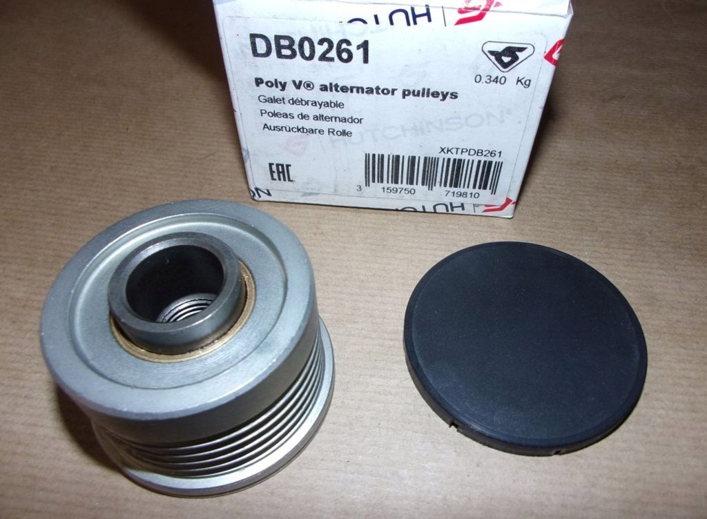 фото №1, Зчеплення генератора nissan renault генератор - зчеплення односторонній