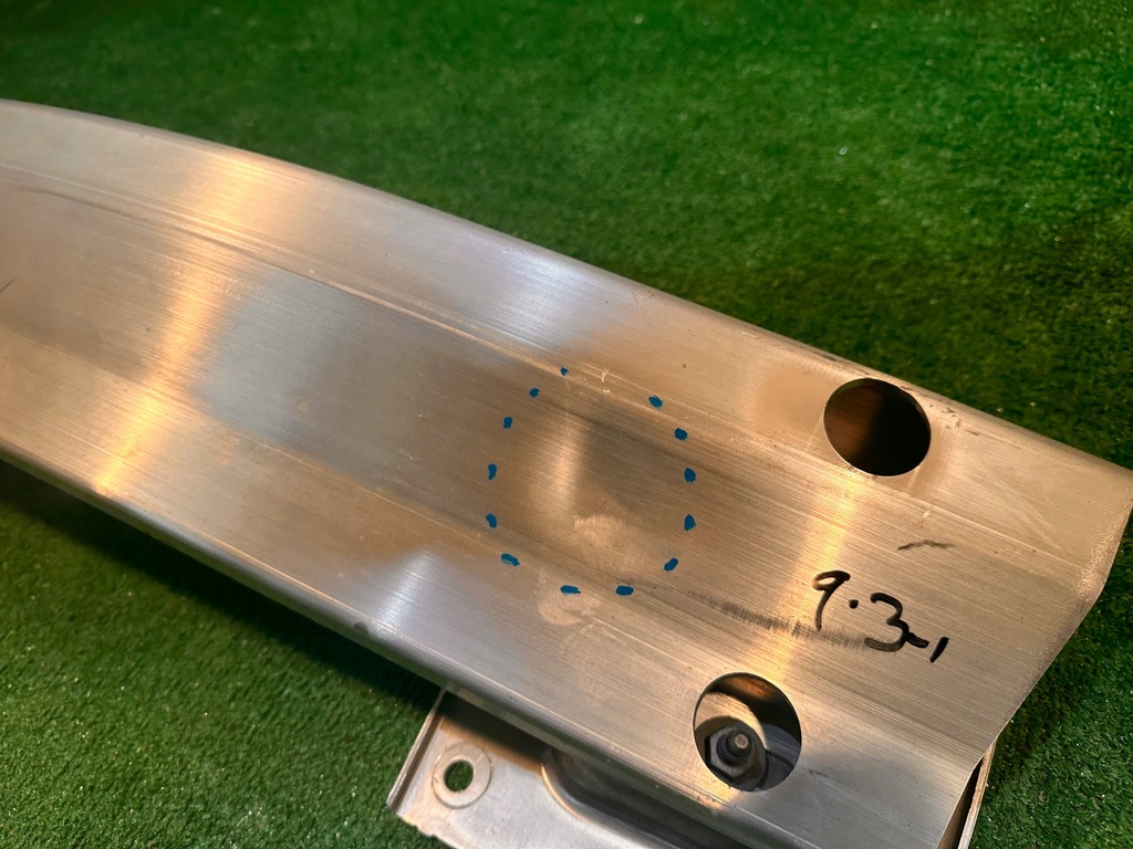 фото №7, Tesla model 3 балка задня задня підсилювач