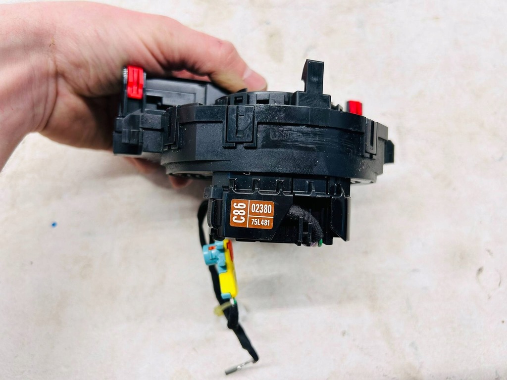 фото №7, Corolla e21 стрічка подушка безпеки датчик kąta повороту шлейф