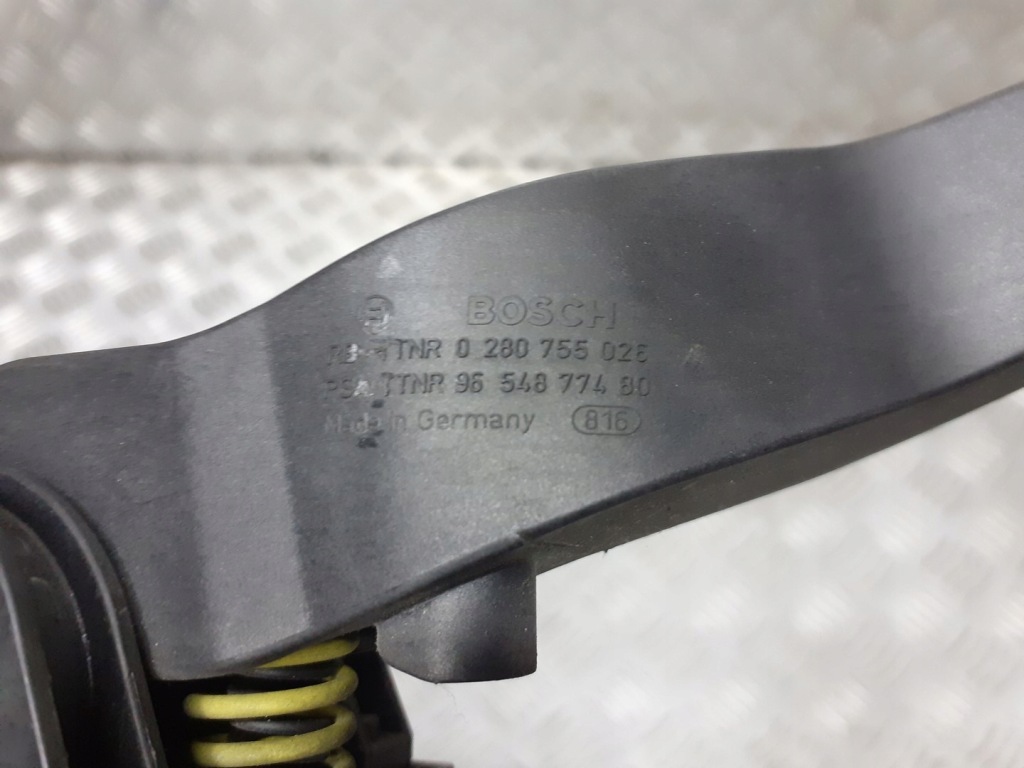 фото №3, Потенциометр газа peugeot 206 sw 1.4 hdi