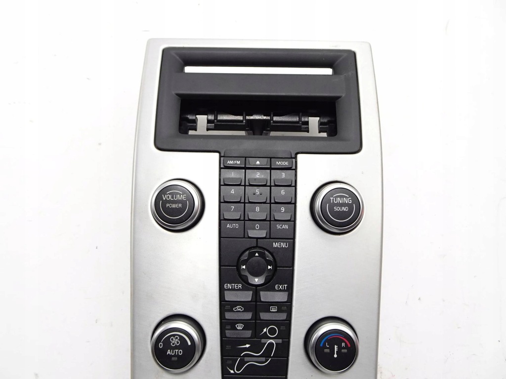 фото №7, Панель радио кондиционера volvo s40 ii