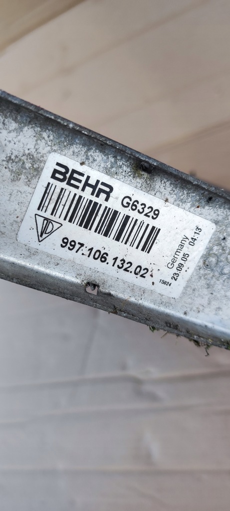 фото №7, Радиатор wody porsche boxster cayman 997106035